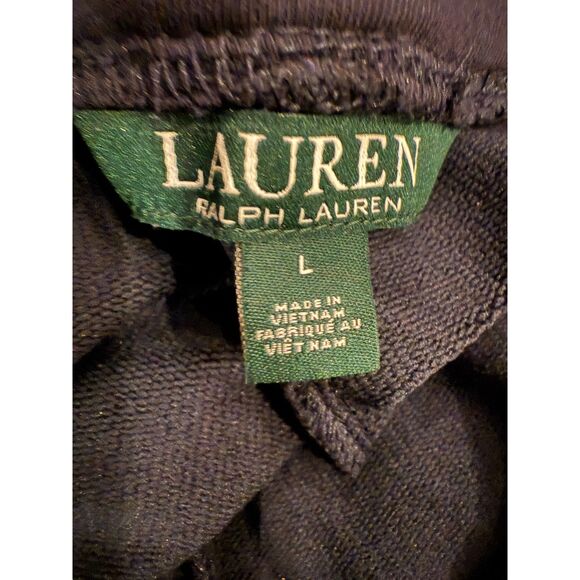 Lauren Ralph Lauren Comfort Drawstring Sweatpants Pajamas Joggers Women's L - Picture 3 of 4